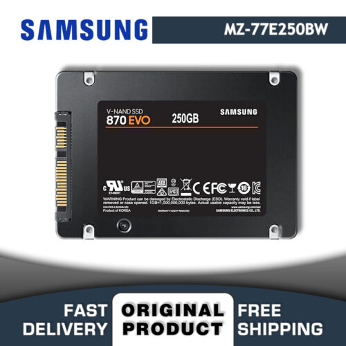 Samsung SSD 870 EVO 250 Gb. Gaming Sata Disk