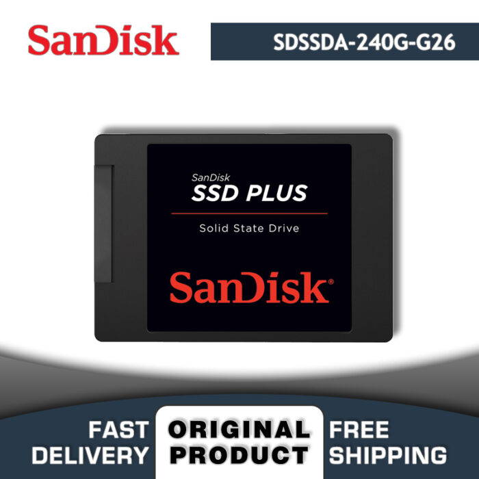 International sales of SanDisk SSD Plus Gaming Disk products SanDisk SSD Plus 240Gb. Gaming Disk