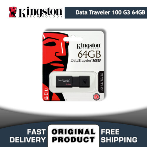 Kingston 64 Gb. Usb Bellek DataTraveler 100 G3