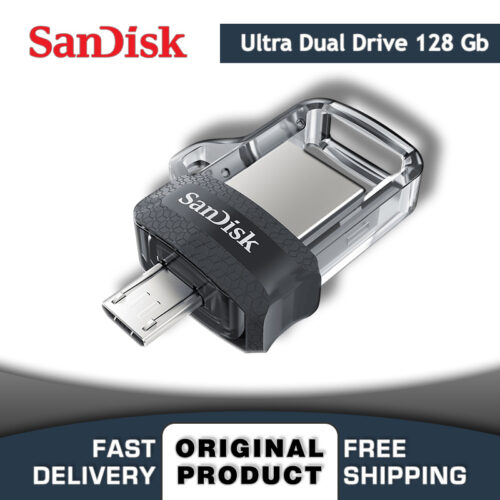 SanDisk Ultra® USB 128 GB Flash Drive Ultra Dual Drive OTG