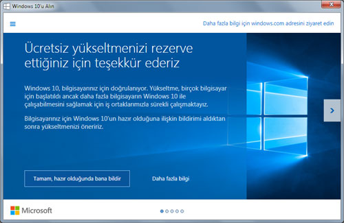 Bilgisayarınızın Windows 7 'a güncellenmesini istemiyorsanız.
