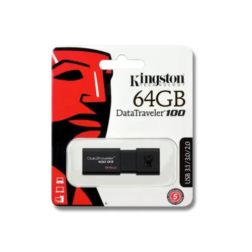 Kingston Usb 64 Gb. Flash Bellek DataTraveler G3