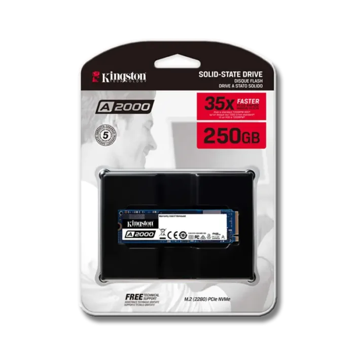 Kingston M.2 250 Gb. SSD Gaming Disk