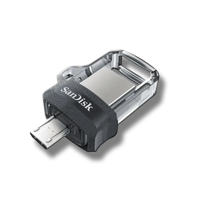 SanDisk Usb 128 Gb. Flash Bellek Ultra Dual Drive OTG