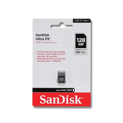 SanDisk Usb Flash Bellek 128 Gb. Ultra Fit