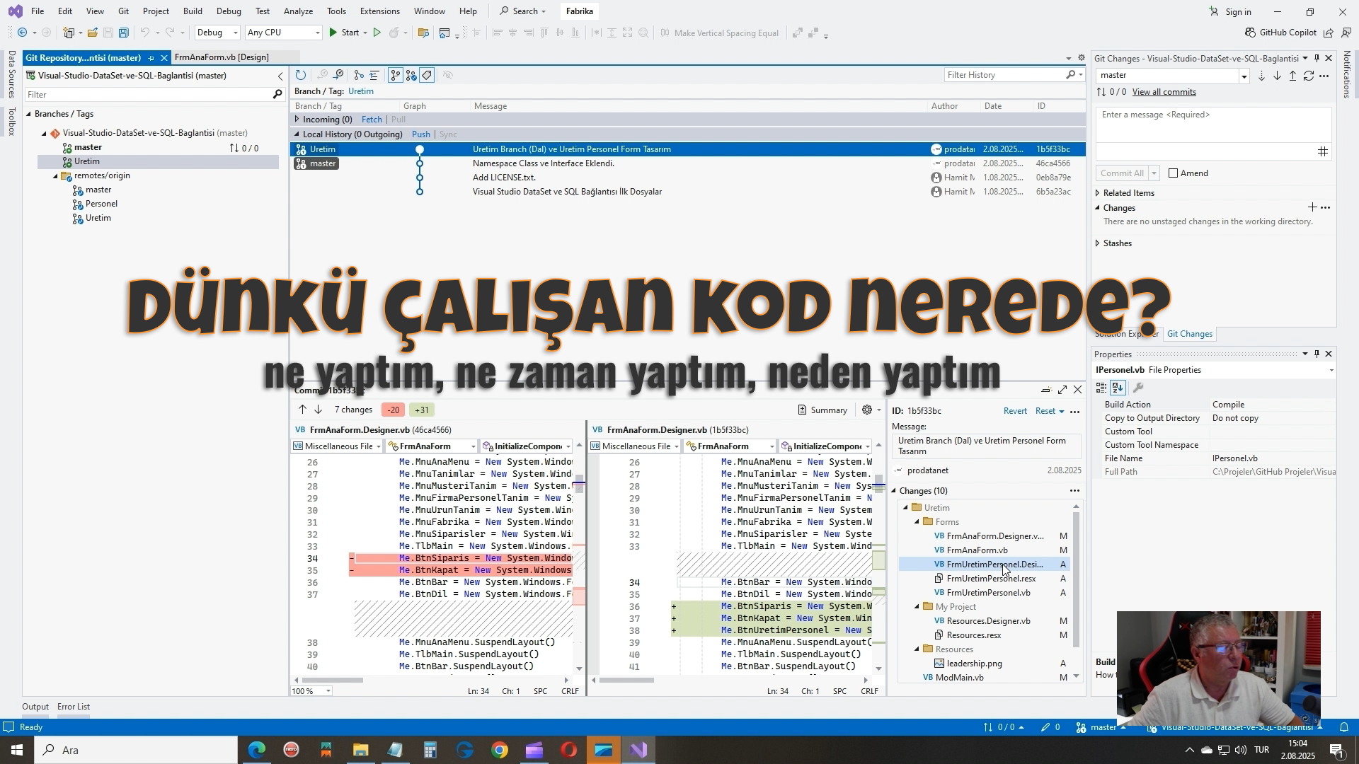 Gerçek Projede Git Nasıl Kullanılır? | Kod Değil, Mantık Anlatıyorum